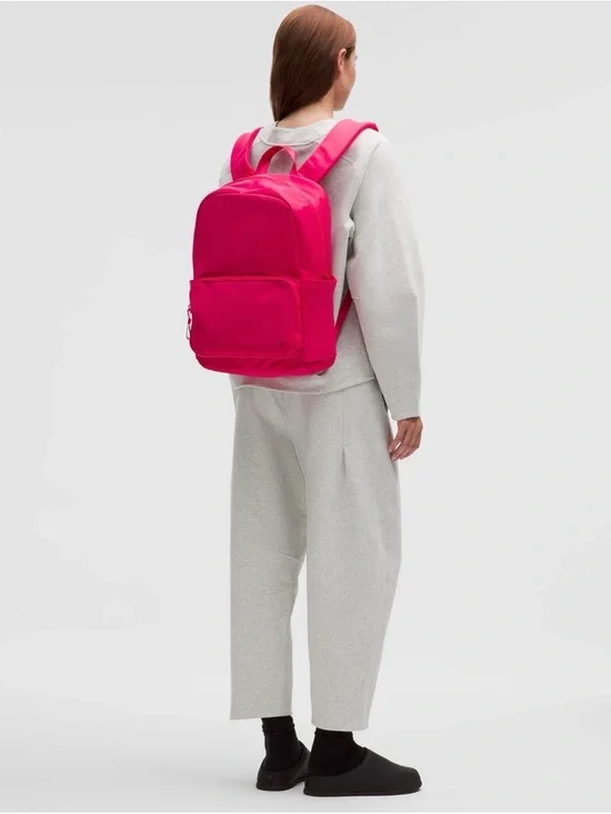 🆕 LULULEMON Everywhere Backpack 22L Calypso Pink/Sheer Oak NWT - Picture 2 of 16